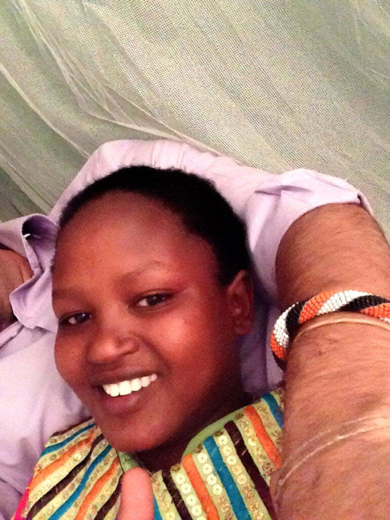 Ramanton Baha in a loadge at Isiolo Kenya